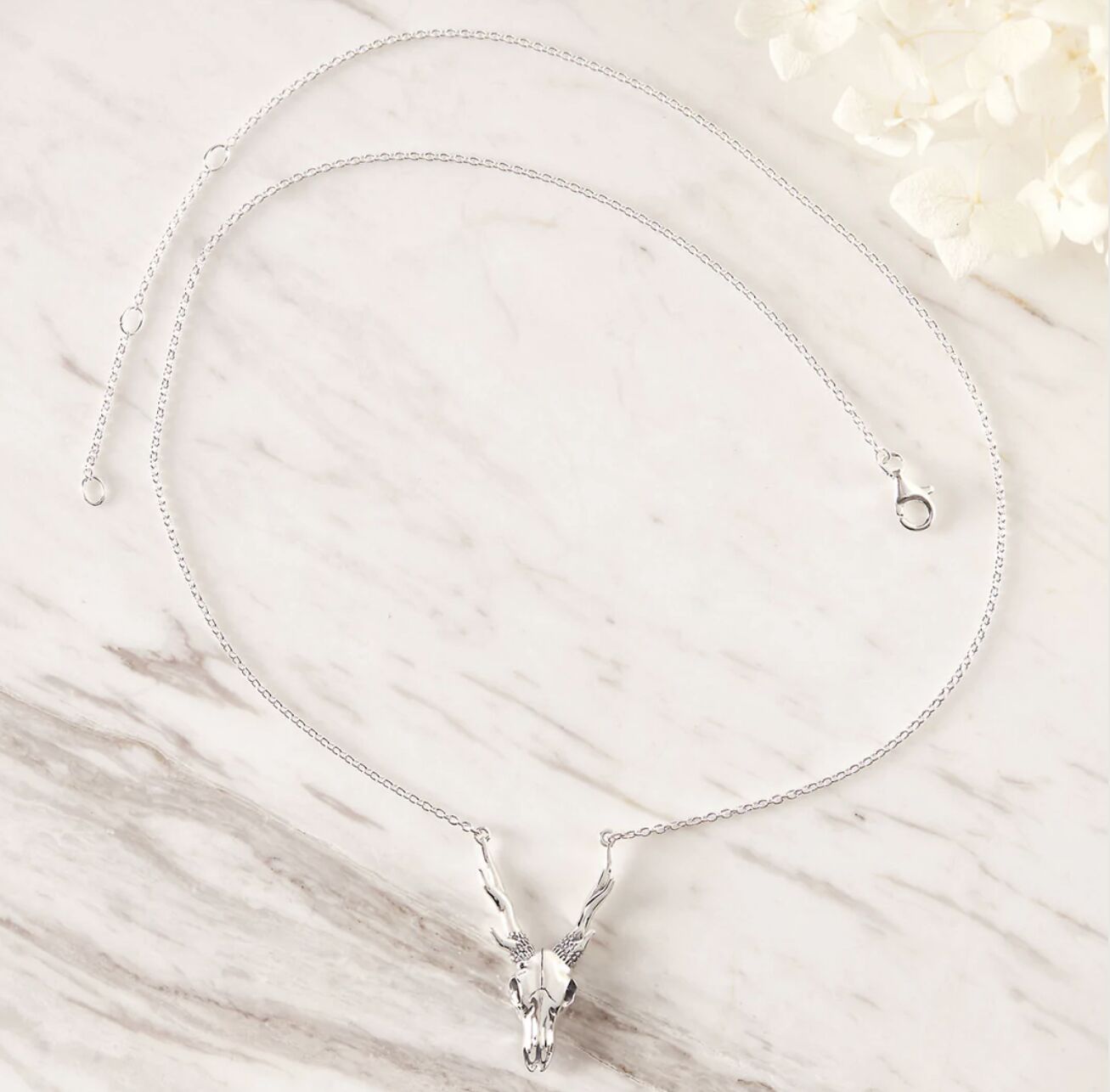 Antler Skull Necklace - Image 2