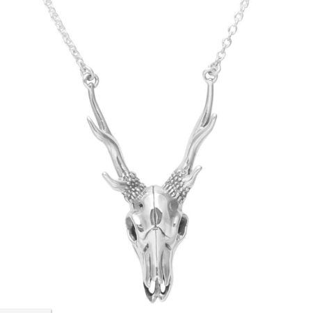 Antler Skull Necklace